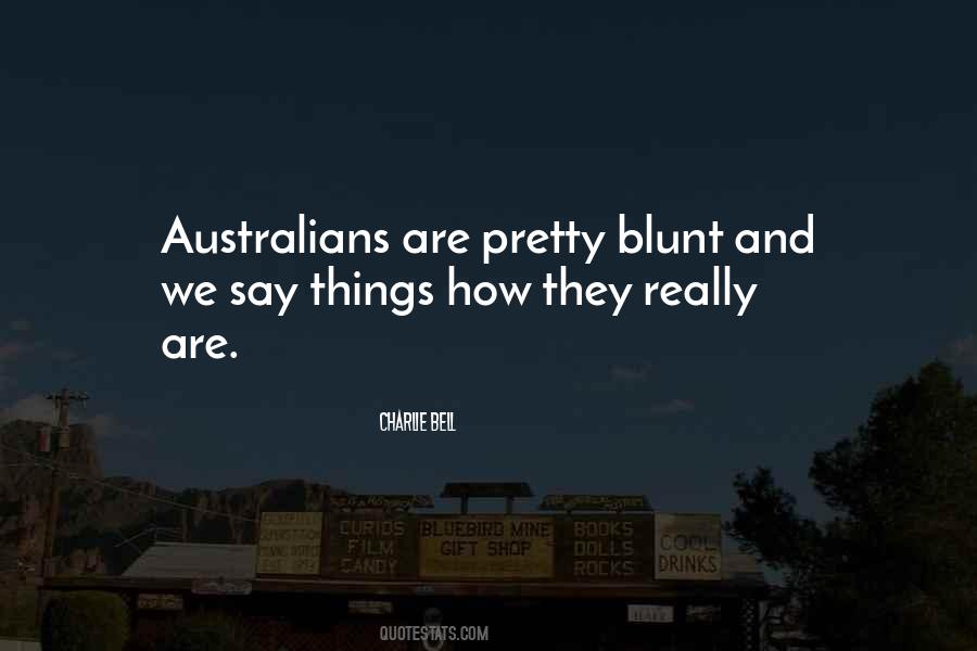 Blunt Quotes #1755763