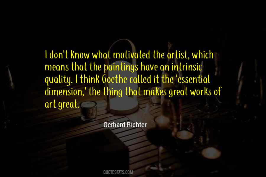 Richter Artist Quotes #382716