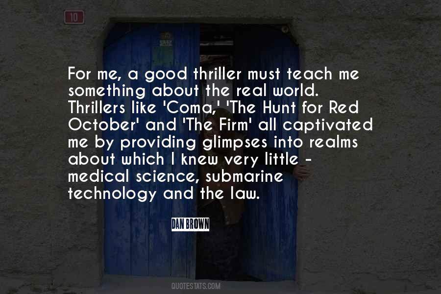 Medical Thrillers Quotes #1112157