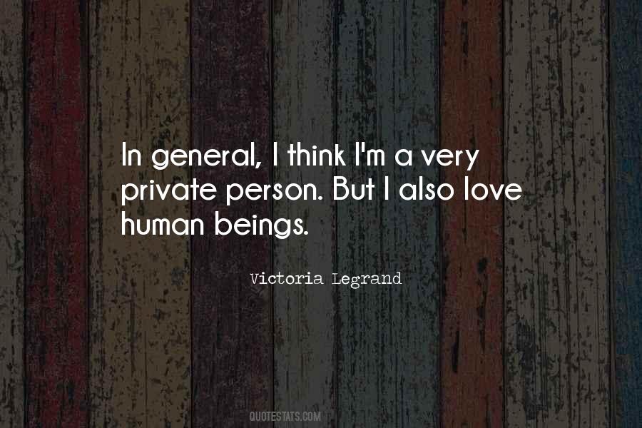 Love Human Quotes #713705