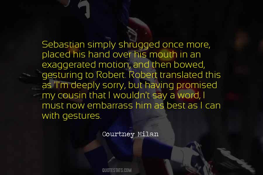 Word Sorry Quotes #1163155