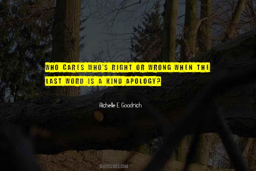 Word Sorry Quotes #384485