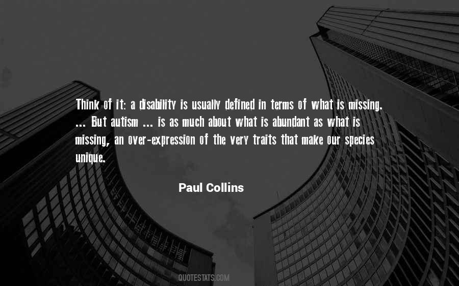 Disability Defined Quotes #812833
