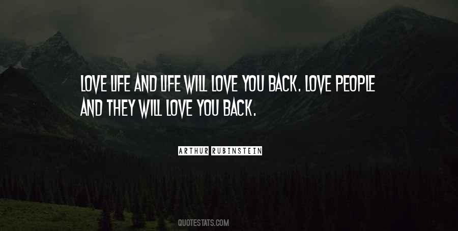 Back Love Quotes #149091