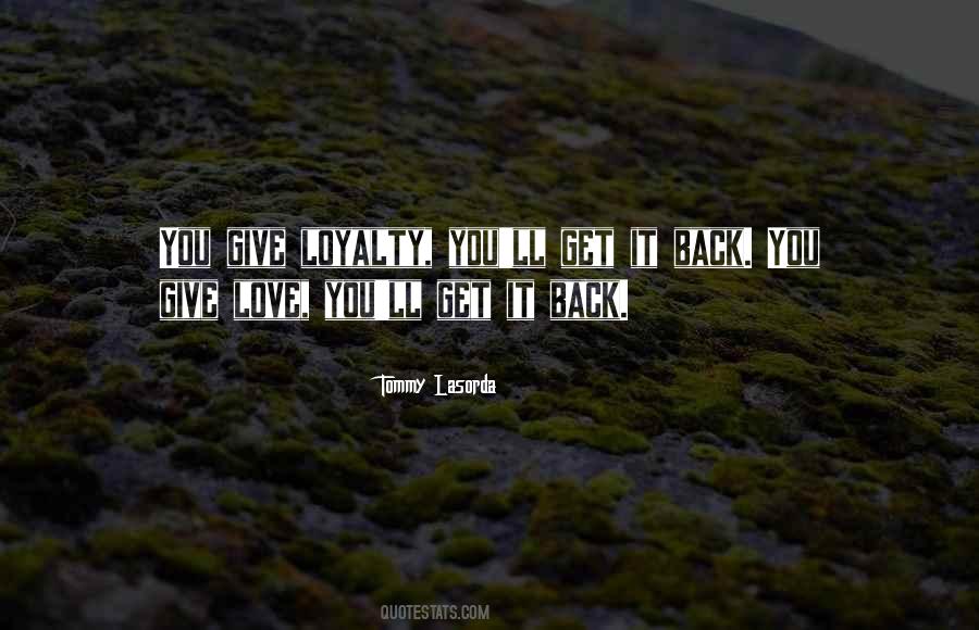 Back Love Quotes #41859