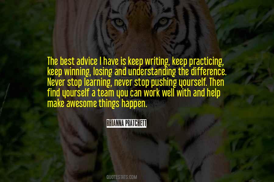 Work Advice Quotes #845206