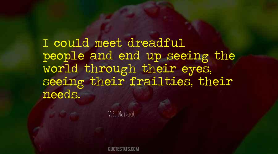 Seeing Through People Quotes #908507