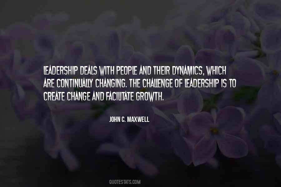 Growth John Maxwell Quotes #1427656