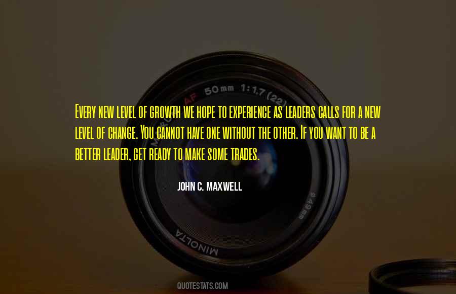 Growth John Maxwell Quotes #227933