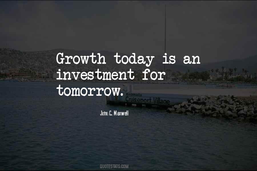 Growth John Maxwell Quotes #990484