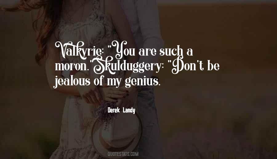 Valkyrie And Skulduggery Quotes #586882