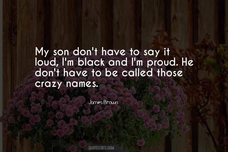 Proud Son Quotes #1099102