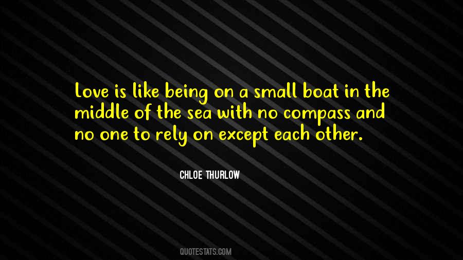 Boat On The Sea Quotes #866255