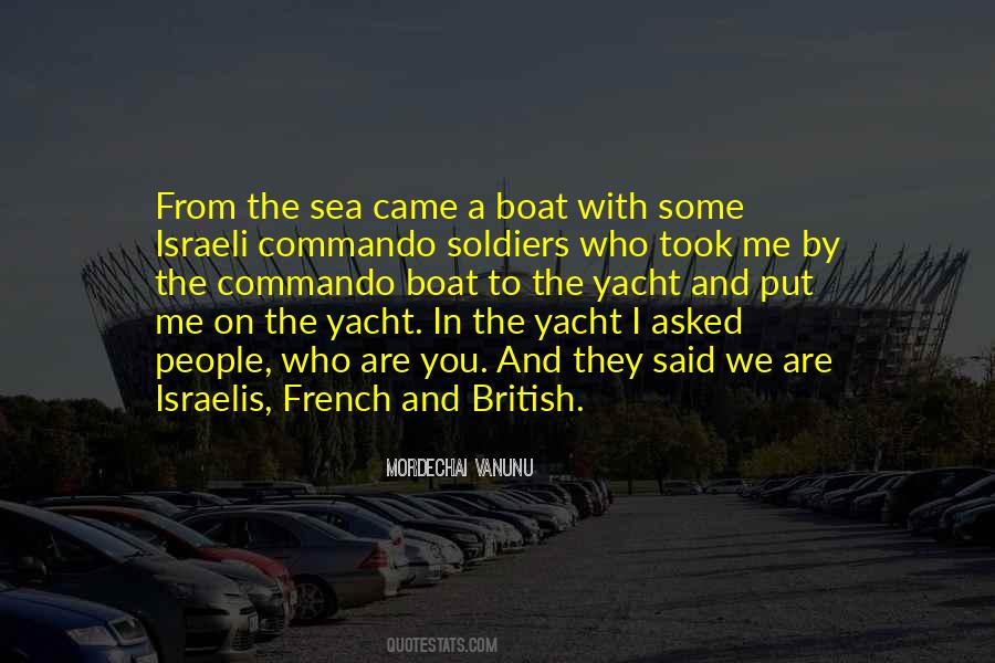 Boat On The Sea Quotes #89485