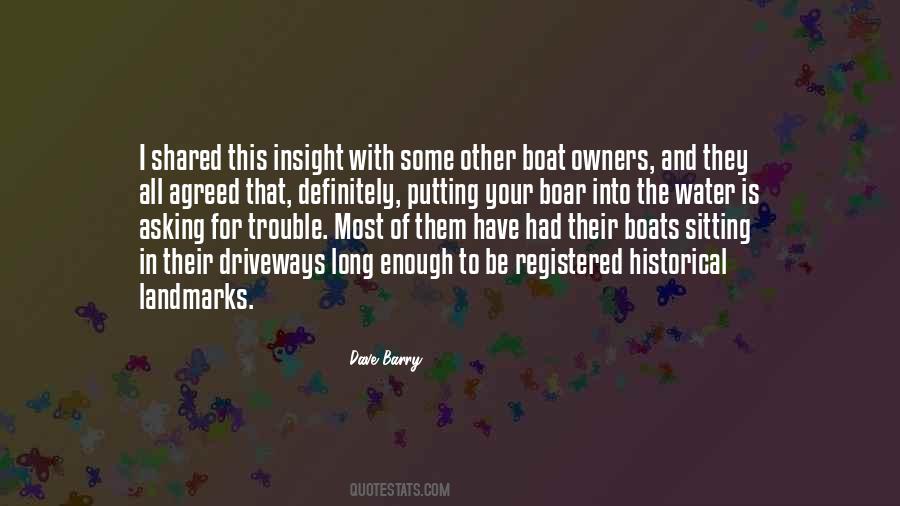 Boat Owners Quotes #1411980