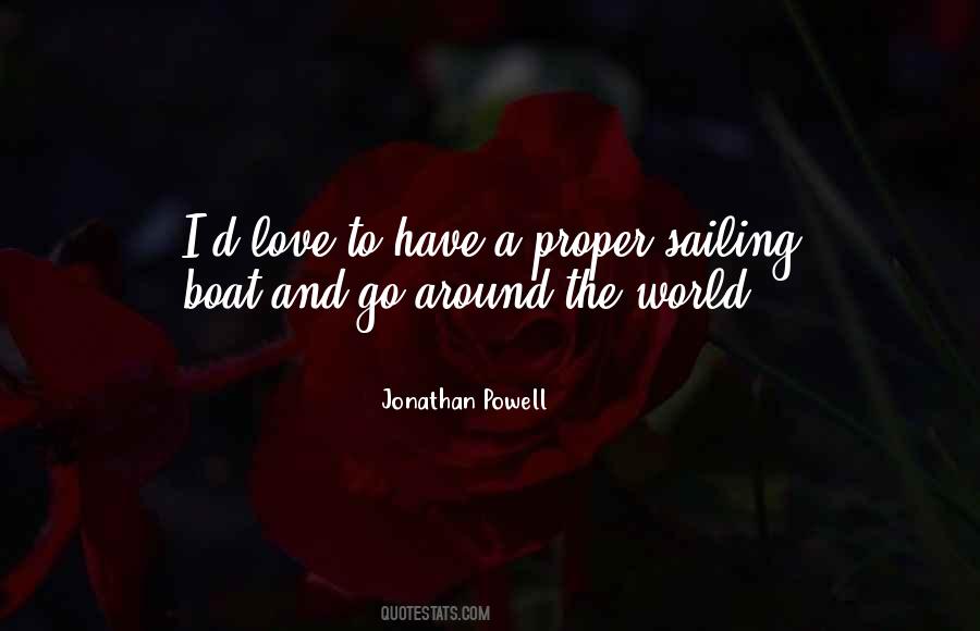 Boat Sailing Quotes #1769674