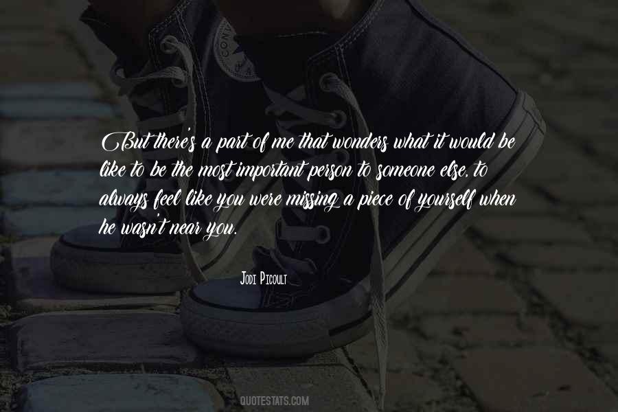 Missing Part Quotes #281381