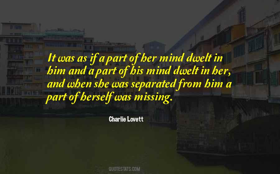 Missing Part Quotes #289300