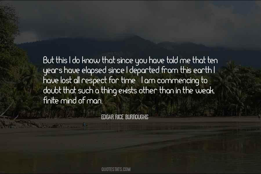 Respect For Time Quotes #1404378