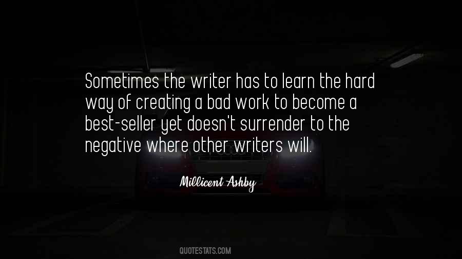 Life Of A Writer Quotes #469326