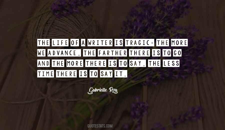 Life Of A Writer Quotes #616202