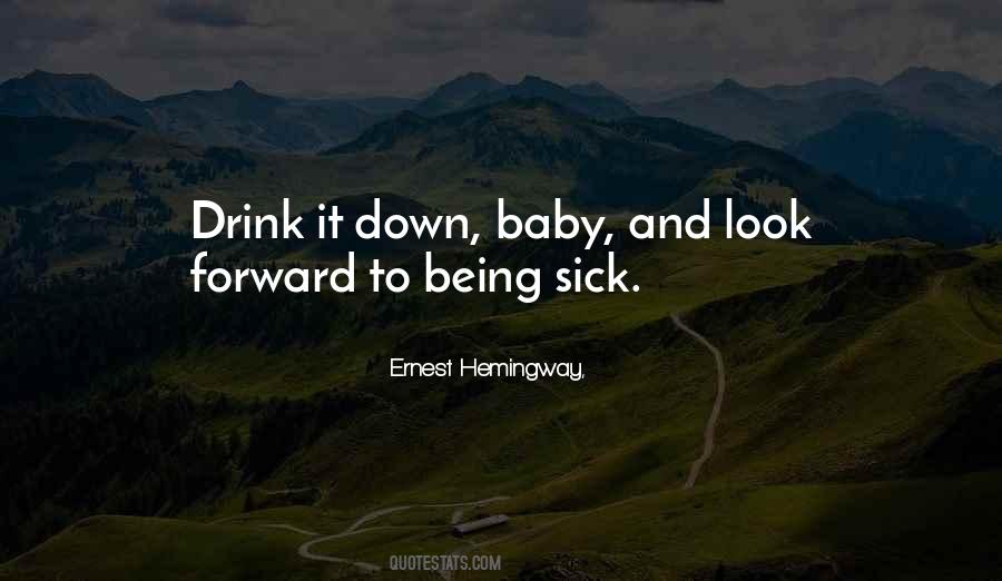 Baby Sick Quotes #1056406