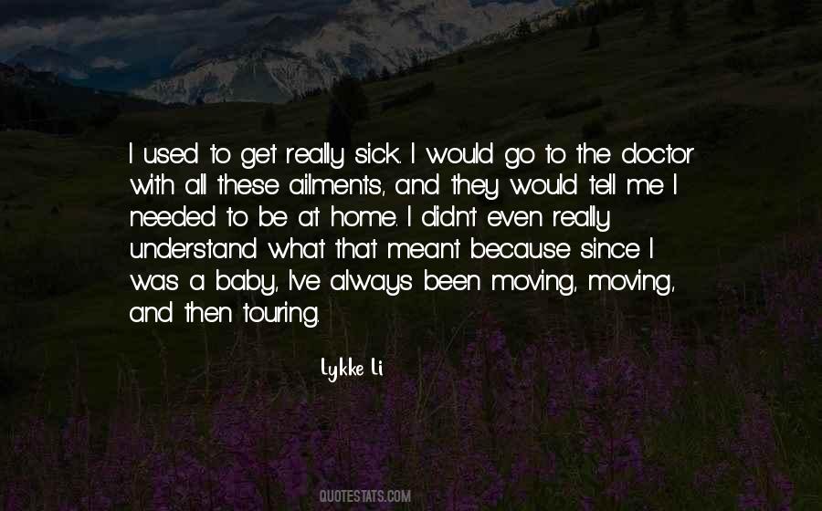 Baby Sick Quotes #1803782