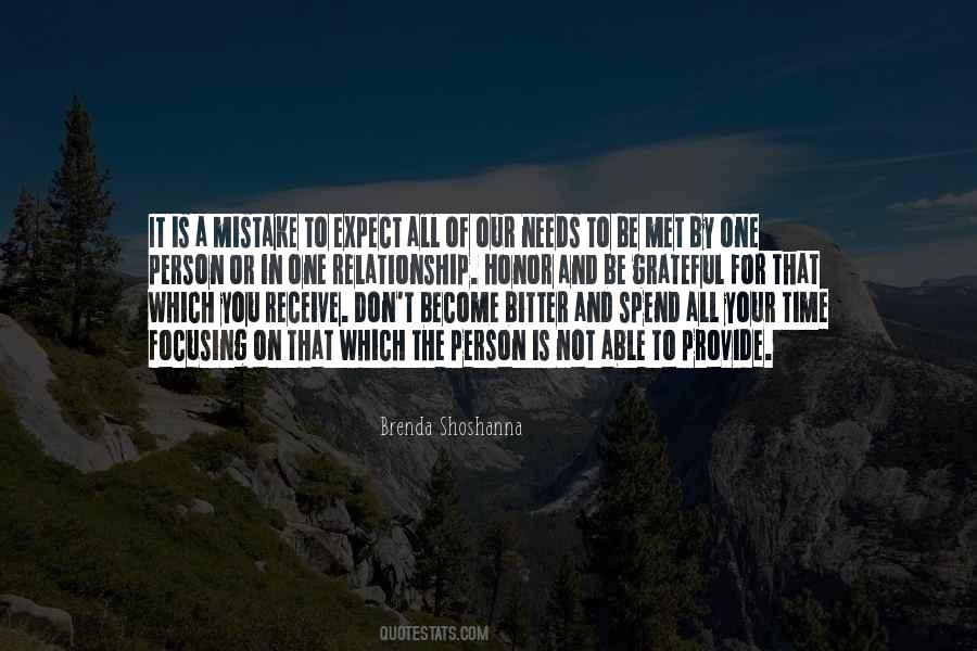 Needs In A Relationship Quotes #967522