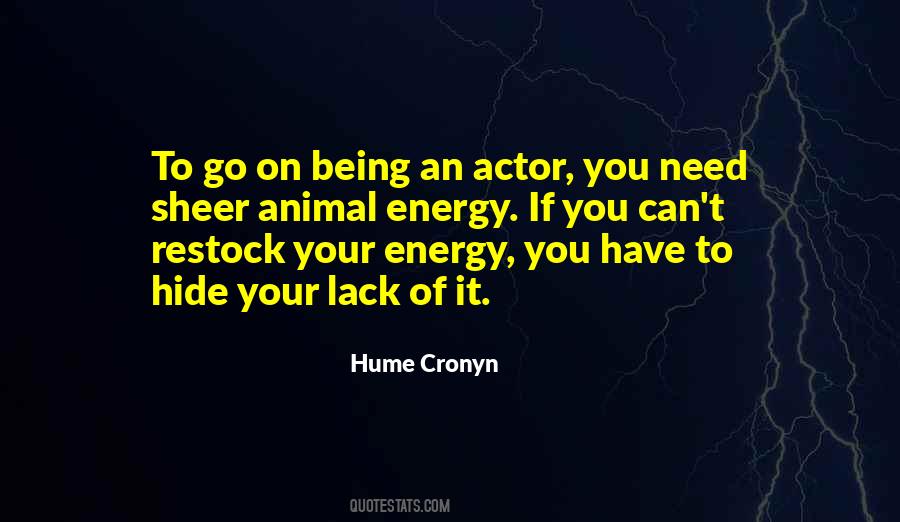 Cronyn Actor Quotes #1420999