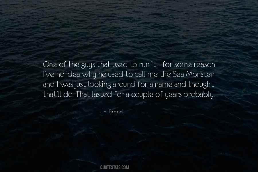 Sea Monster Quotes #1116930