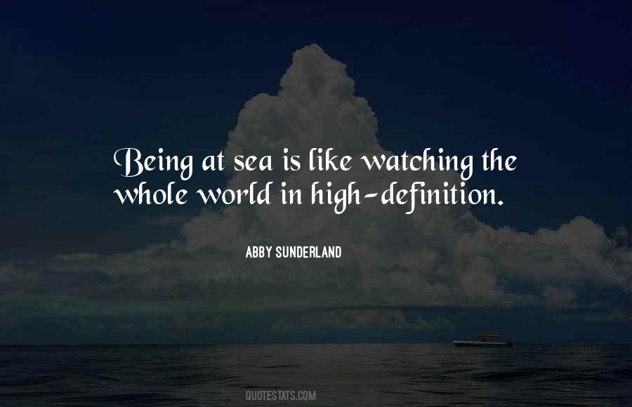 Sea The Sea Quotes #13923