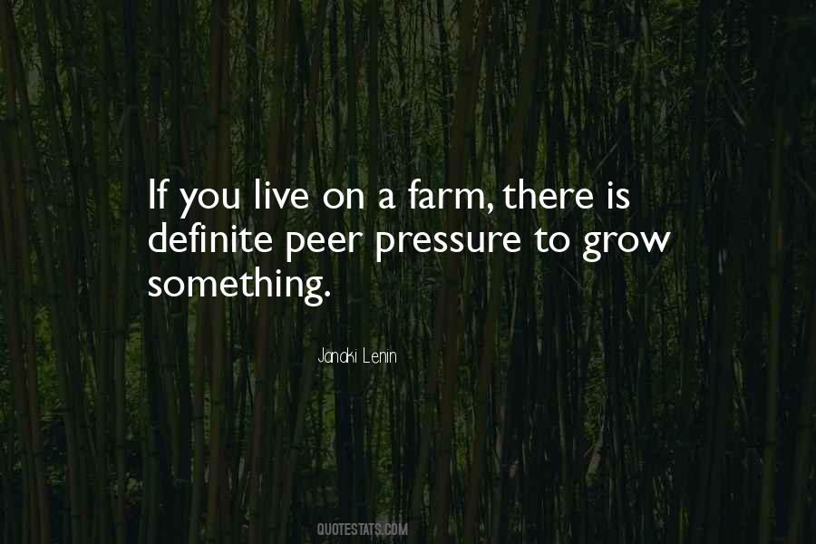 A Farm Quotes #330583