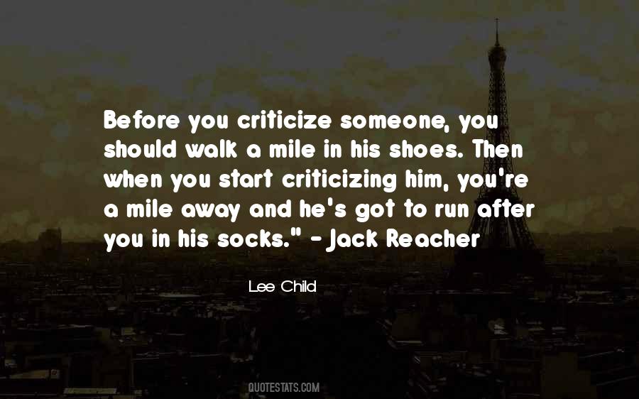 Shoes And Socks Quotes #1205287