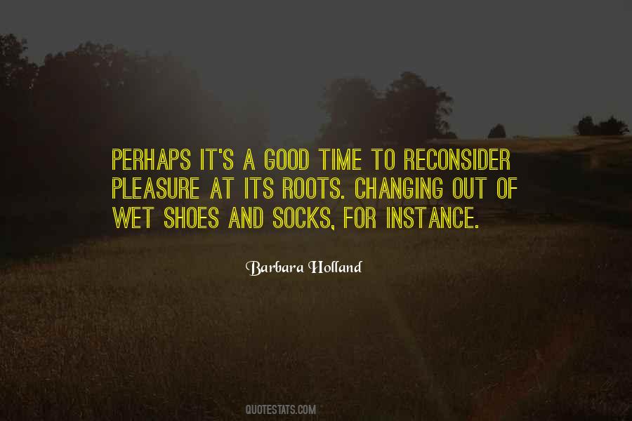 Shoes And Socks Quotes #944020