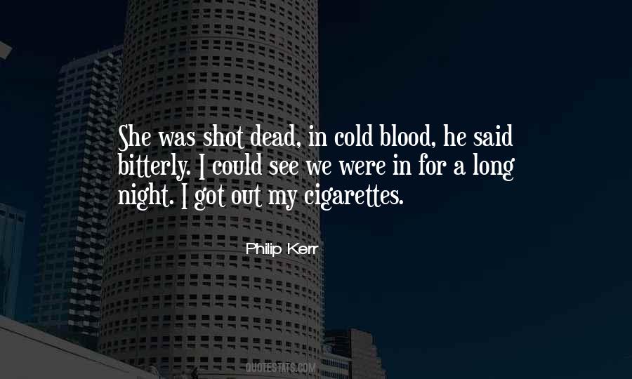 Cold Dead Quotes #774105