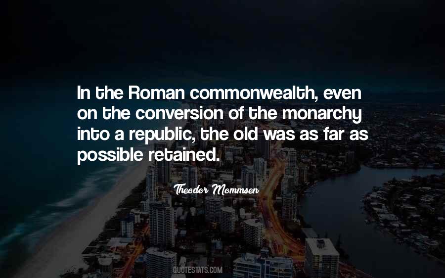Mommsen Roman Quotes #1653687