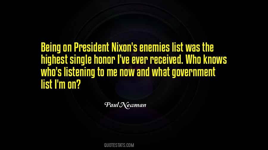 Enemies List Quotes #1022829