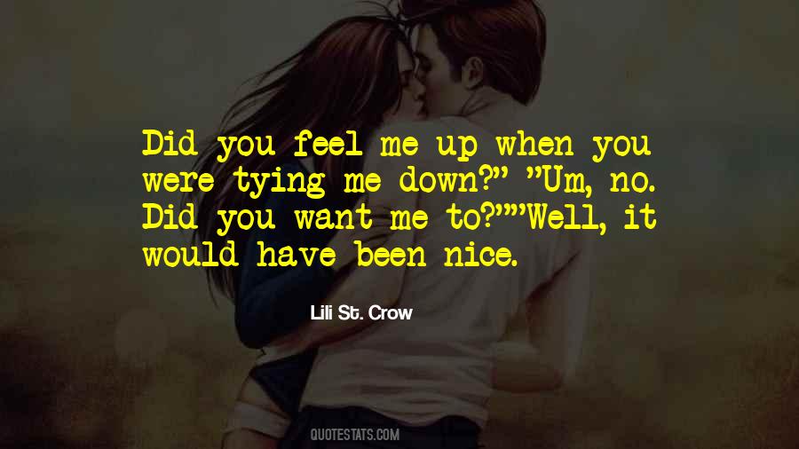 Feel Me Quotes #183212