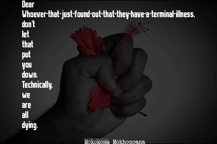 Illness Cancer Quotes #375518