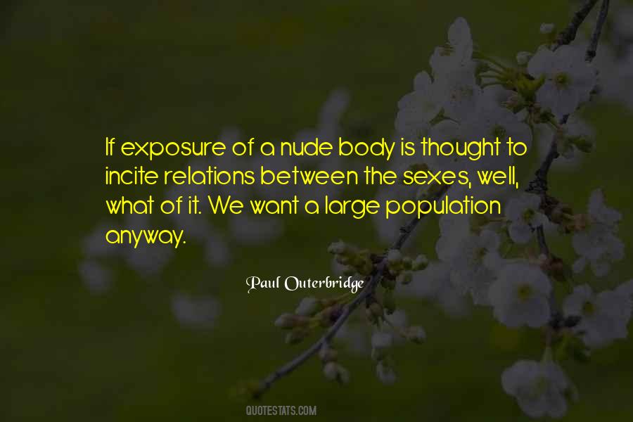 Body Exposure Quotes #272217