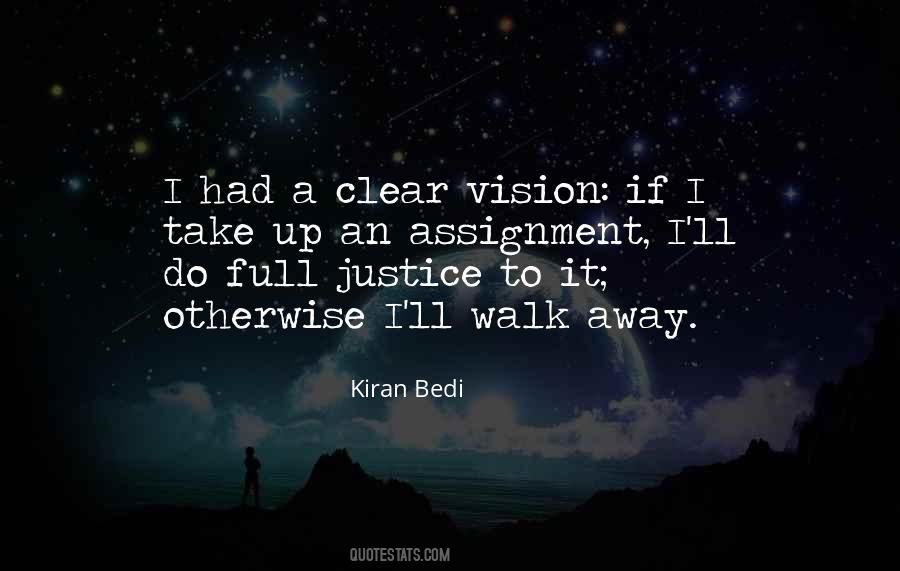 Justice Vision Quotes #976811