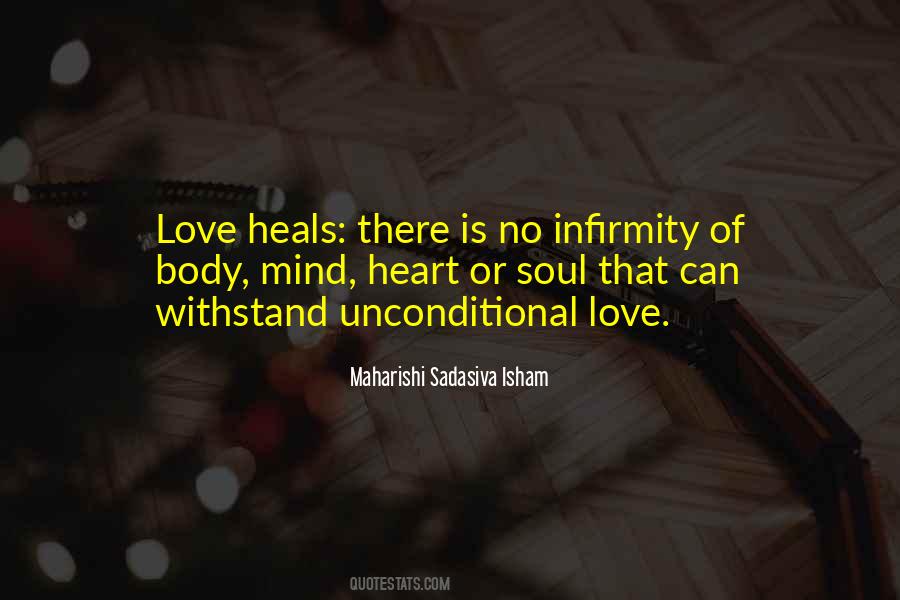 Body Heals Itself Quotes #150218