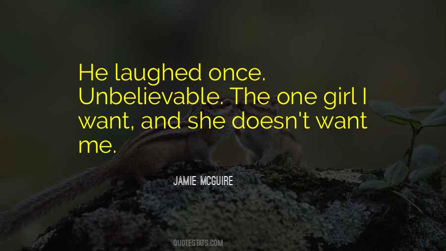 One Girl Quotes #1729701