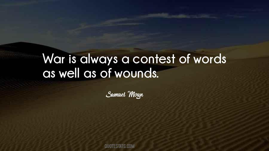War Wounds Quotes #98264