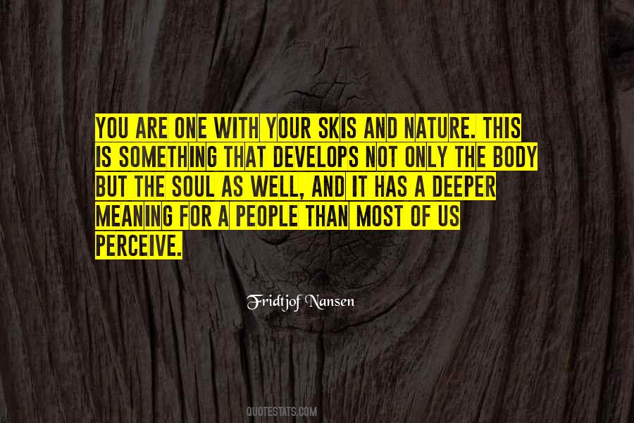 Body Nature Quotes #241177