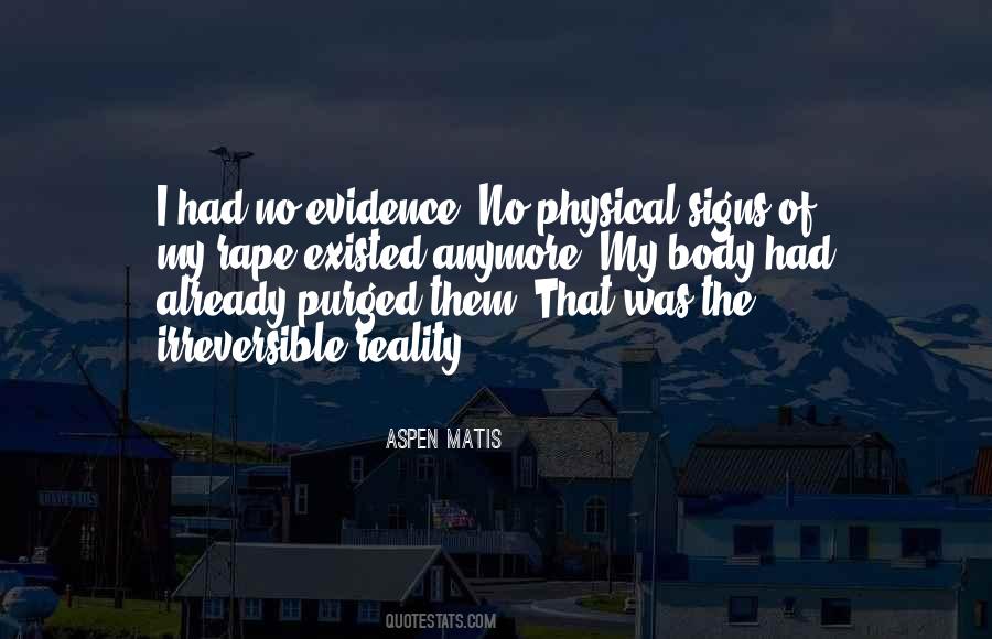 Body Of Evidence Quotes #1712161