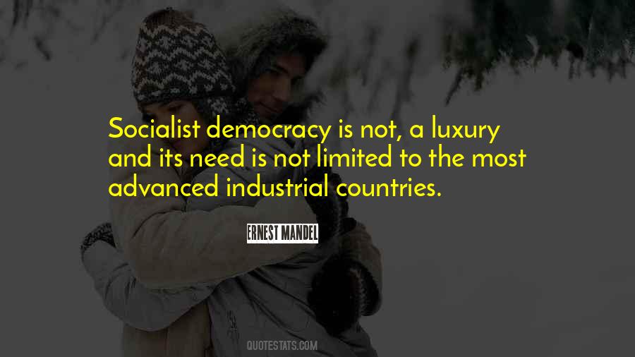 Socialist Democracy Quotes #1318315