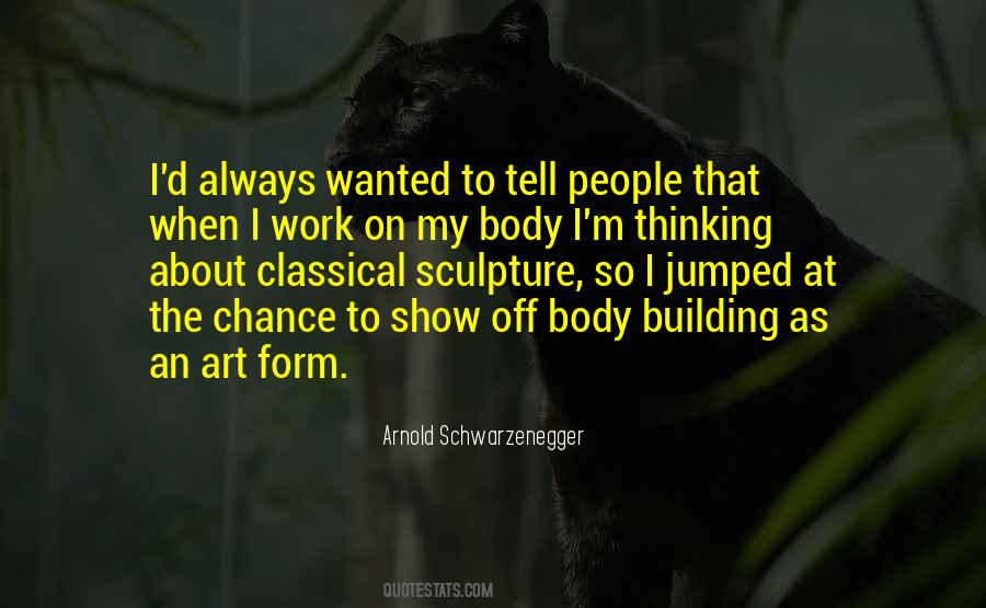 Body Sculpture Quotes #590408