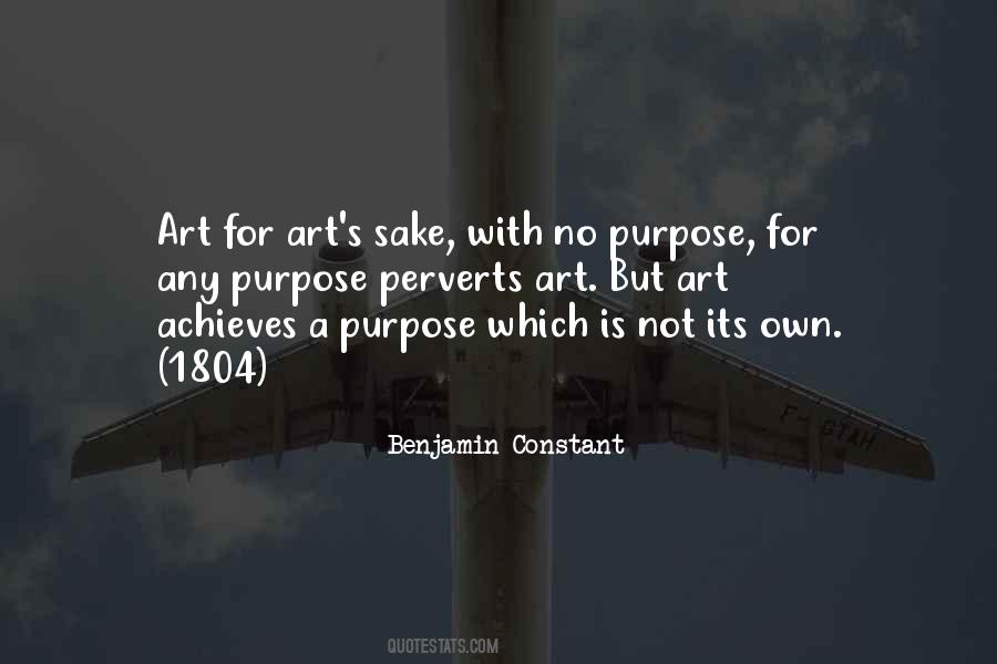 Art For Art S Sake Quotes #1154942