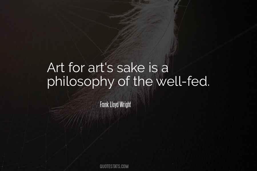 Art For Art S Sake Quotes #1699096